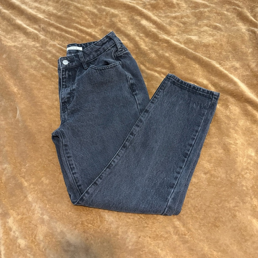 Pacsun Faded Black Mom Jeans